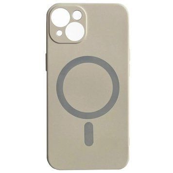 Силиконовый чехол с MagSafe для iPhone 13 Молочный 214-00060 фото