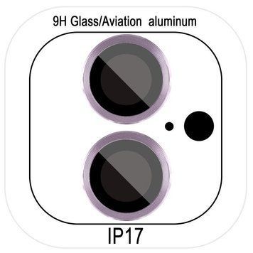 Защитное стекло Metal Classic на камеру для Apple iPhone 17 (6.3") Light Purple 204-00459 фото