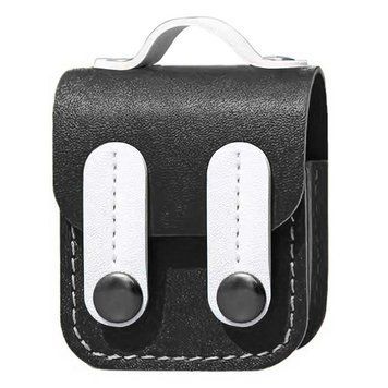 Кожаный футляр Briefcase для наушников AirPods 1/2 White 203-00388 фото
