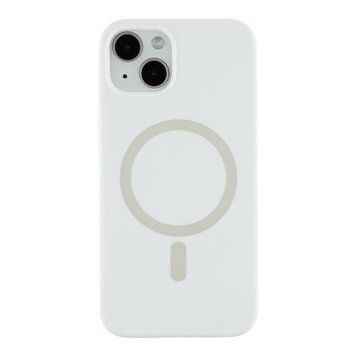 Чехол Glow Silicone Case with Magsafe для iPhone 13 White 214-03868 фото