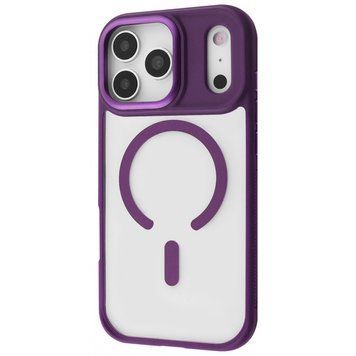 Чохол Proove Clear Essence Case with Magnetic Ring iPhone 17 Pro Max Deep Purple 656-04440 фото