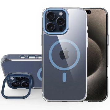 Чехол TPU Space Case Apex with MagSafe для Apple iPhone 13 Pro / 14 Pro (6.1") Navy Blue 214-03350 фото