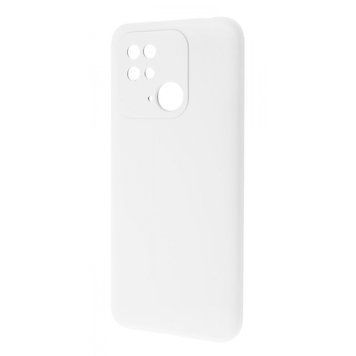 Чехол WAVE Full Silicone Cover для Xiaomi Redmi 10C White 656-07419 фото