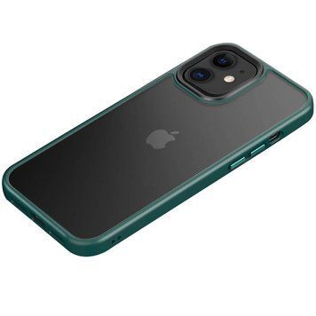TPU+PC чехол Metal Buttons для Apple iPhone 11 (6.1") Зеленый 777-08344 фото