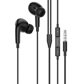 Навушники дротові HOCO M101 Pro Crystal (3.5mm) Black 6931474782373 фото
