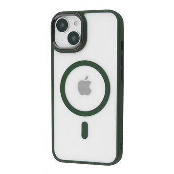 Чохол WAVE Ardor Case with Magnetic Ring для iPhone 15 Plus Green 656-05483 фото