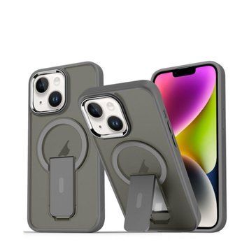 Чехол для смартфона Magnetic Stand для iPhone 13 Grey 666-01710 фото