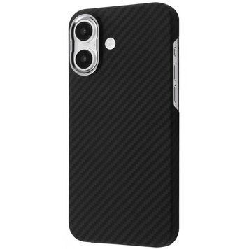 Чехол Proove Carbon Slim with Magnetic Ring iPhone 16 Plus Black 656-04283 фото