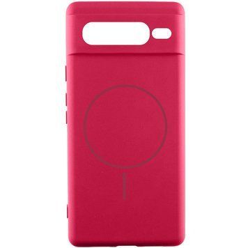 Чехол Silicone Cover Lakshmi Full Camera with MagFit для Google Pixel 7 Pro Красный 555-02091 фото