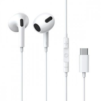 Навушники Baseus Encok Wired C17 (Type-C) White 221-00038 фото