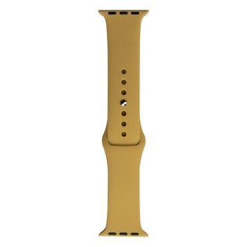 Ремінець для Apple Watch Band Silicone One-Piece Size-S 38/40/41 mm Gold 212-01982 фото