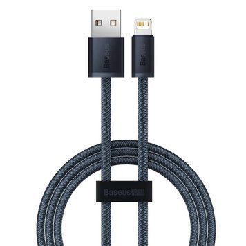 Кабель Baseus Dynamic Series Fast Charging Data Cable USB to iP 2.4A 1m Slate Gray CALD000416 фото