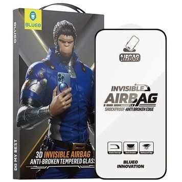 Захисне 3D скло Blueo Invisible Airbag Anti-broken для Apple iPhone 15 Pro (6.1") 777-08479 фото