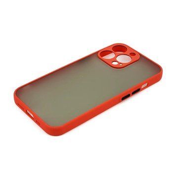 Силиконовый чехол с закрытой камерой Avenger Totu для iPhone 13 Pro Red 208-00707 фото