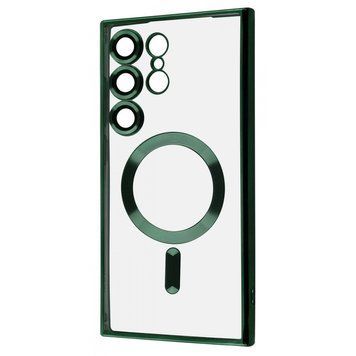 Чехол WAVE Metal Color Case with Magnetic Ring для Samsung Galaxy S25 Ultra Dark green 656-08027 фото