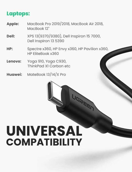 Адаптер UGREEN CM321 USB-C 3.0 to 2.5-Inch SATA Converter 50cm (UGR-70610) UGR-70610 фото