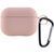 Силіконовий футляр з мікрофіброю для навушників Airpods Pro Pink Sand 203-00233 фото