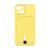 Чехол Colorfull Pocket Card с карманом для карт для iPhone 14 Yellow 208-01870 фото