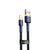 Кабель Baseus Cafule Lightning 1.5A (2m) Gold/Blue 209-00221 фото