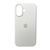 Силиконовый чехол для iPhone 16 White 666-01193 фото