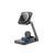 Беспроводное зарядное устройство HOCO CQ10 Consuelo folding 3-in-1 Wireless Fast Charger Black 656-01270 фото
