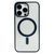 Силиконовый чехол Clear Color Case with MagSafe для iPhone 12 Pro Max Черный 214-00126 фото