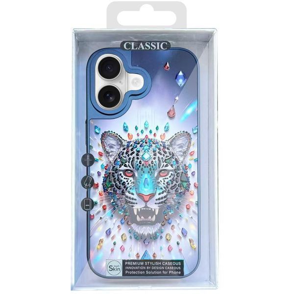 Чехол TPU+PC Crystal Hunt with MagSafe для Apple iPhone 17 (6.3") Blue 214-04780 фото