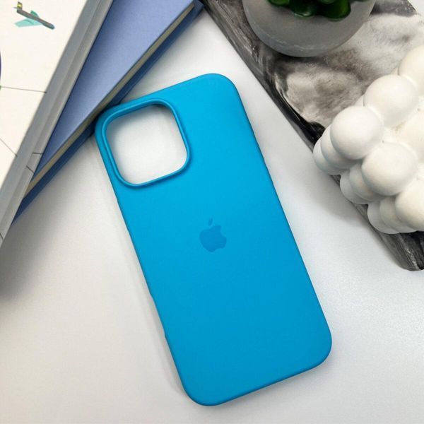 Силіконовий чохол для iPhone 16 Pro Max Surf Blue 666-01297 фото