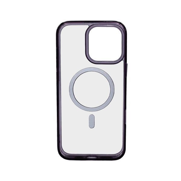 Чохол Acrilyc Colorful з MagSafe для iPhone 15 Purple 666-03402 фото