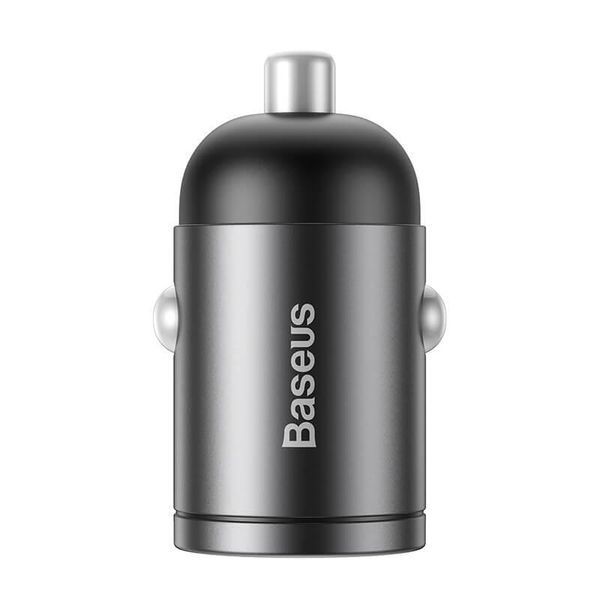 Автомобільний зарядний пристрій Baseus Tiny Star Mini Quick Charge Car Charger USB Port 30W Gray VCHX-A0G фото