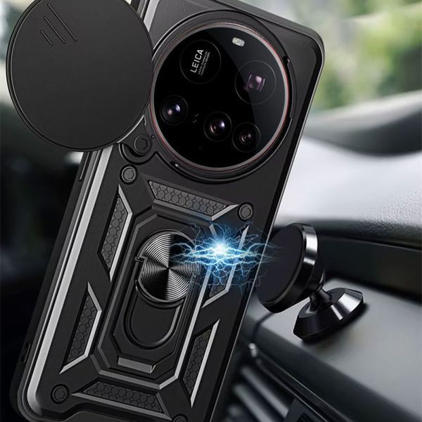 Ударопрочный чехол Camshield Serge Ring для Xiaomi 15 Ultra Black 777-04278 фото