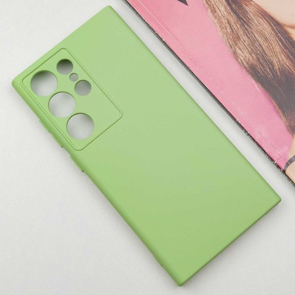 Чохол Silicone Cover Lakshmi Full Camera для Samsung Galaxy S24 Ultra Pistachio 777-07108 фото