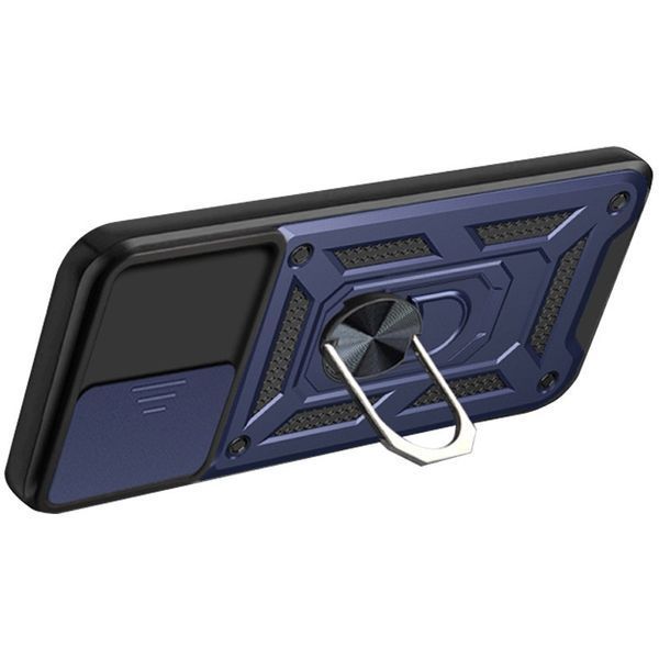 Ударостійкий чохол Camshield Serge Ring для Samsung Galaxy S20 FE Blue 777-04463 фото