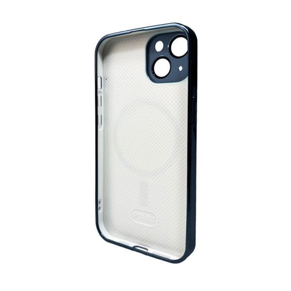Чохол AG Glass Sapphire Frame MagSafe для iPhone 15 Gun Grey 666-02821 фото