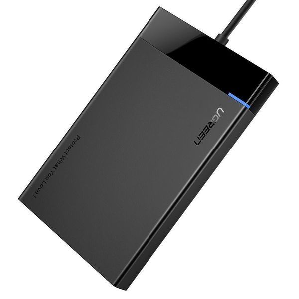 Наружный карман для накопителя UGREEN US221 2.5 Inch Hard Drive Box(UGR-30847) UGR-30847 фото
