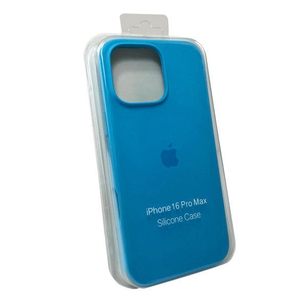 Силіконовий чохол для iPhone 16 Pro Max Surf Blue 666-01297 фото