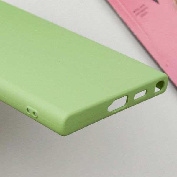 Чохол Silicone Cover Lakshmi Full Camera для Samsung Galaxy S24 Ultra Pistachio 777-07108 фото