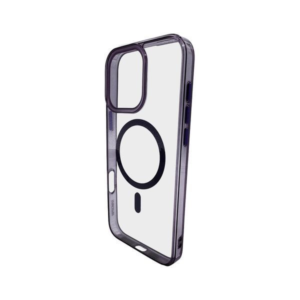 Чохол Acrilyc Colorful з MagSafe для iPhone 15 Purple 666-03402 фото