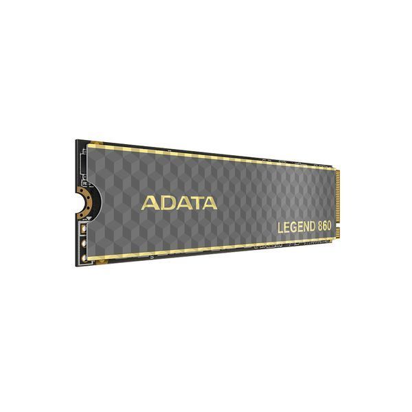 Накопичувач SSD M.2 ADATA LEGEND 860 1TB 2280 PCIe Gen 4x4 3D NAND Read/Write: 6000/4000 MB/sec SLEG-860-1000GCS фото