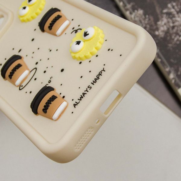 Чехол TPU Toys Case для Xiaomi Redmi Note 13 Pro 4G / Poco M6 Pro 4G Sand/Always Happy 777-03875 фото