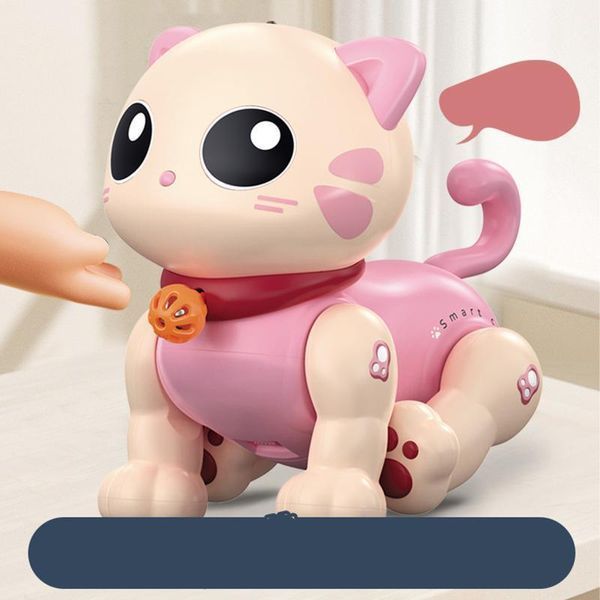 Интерактивная игрушка Котенок-Робот SHT K31 Pink 656-03553 фото