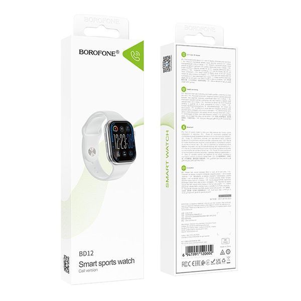 Смарт Годинник Borofone BD12 Smart sports watch (call version) Срiбло 656-03426 фото