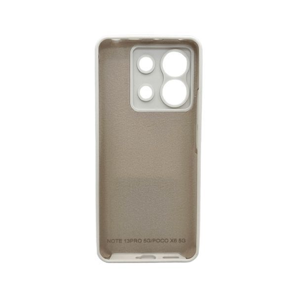Чохол для смартфона Cosmic Silicone Case для Xiaomi Redmi Note 13 Pro 5G/POCO X6 5G White 666-05233 фото