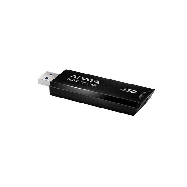 Портативный SSD ADATA SC610 2TB USB 3.2 550/500Mb/s Black SC610-2000G-CBK/RD фото