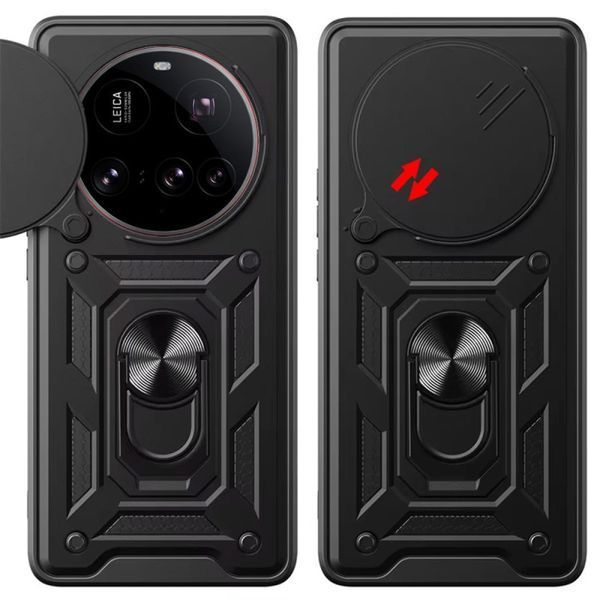 Ударопрочный чехол Camshield Serge Ring для Xiaomi 15 Ultra Black 777-04278 фото
