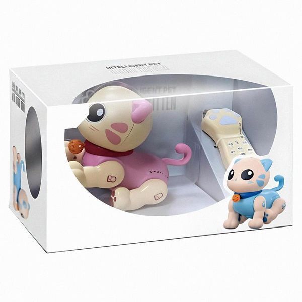 Интерактивная игрушка Котенок-Робот SHT K31 Pink 656-03553 фото