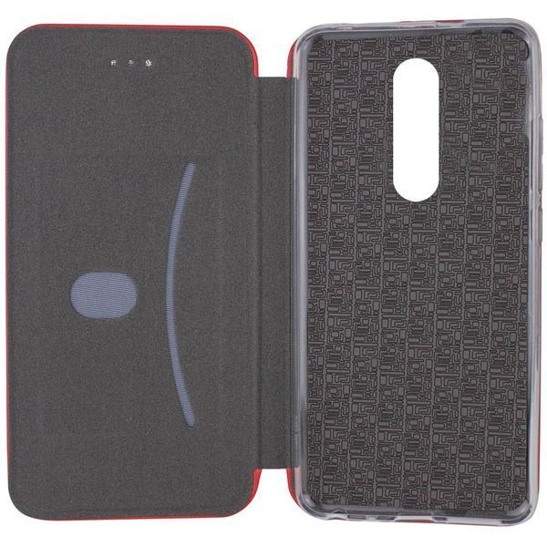 Кожаный чехол-книжка Classy для Xiaomi Redmi 8 Red 777-06011 фото