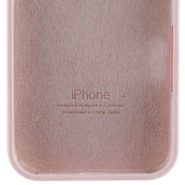 Чехол Silicone Case Full Protective для Apple iPhone 16e\17e (6.1") Chalk Pink 555-04068 фото