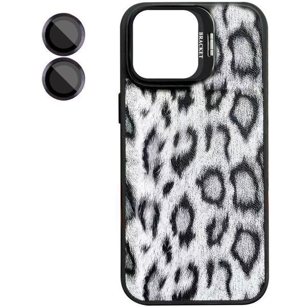 Чохол TPU+PC Wild Leopard with MagSafe and Lens для Apple iPhone 17 (6.3") Black 656-08237 фото