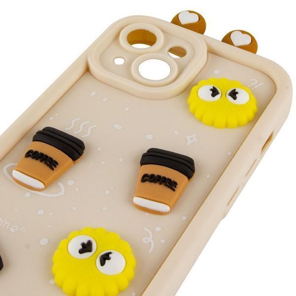 Чохол TPU Toys Case with Ears для Apple iPhone 13 (6.1") Sand 208-05384 фото